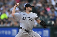 Gerrit Cole lanza 6 entradas sin permitir carrera y Yankees vencen 3-2 a Medias Blancas