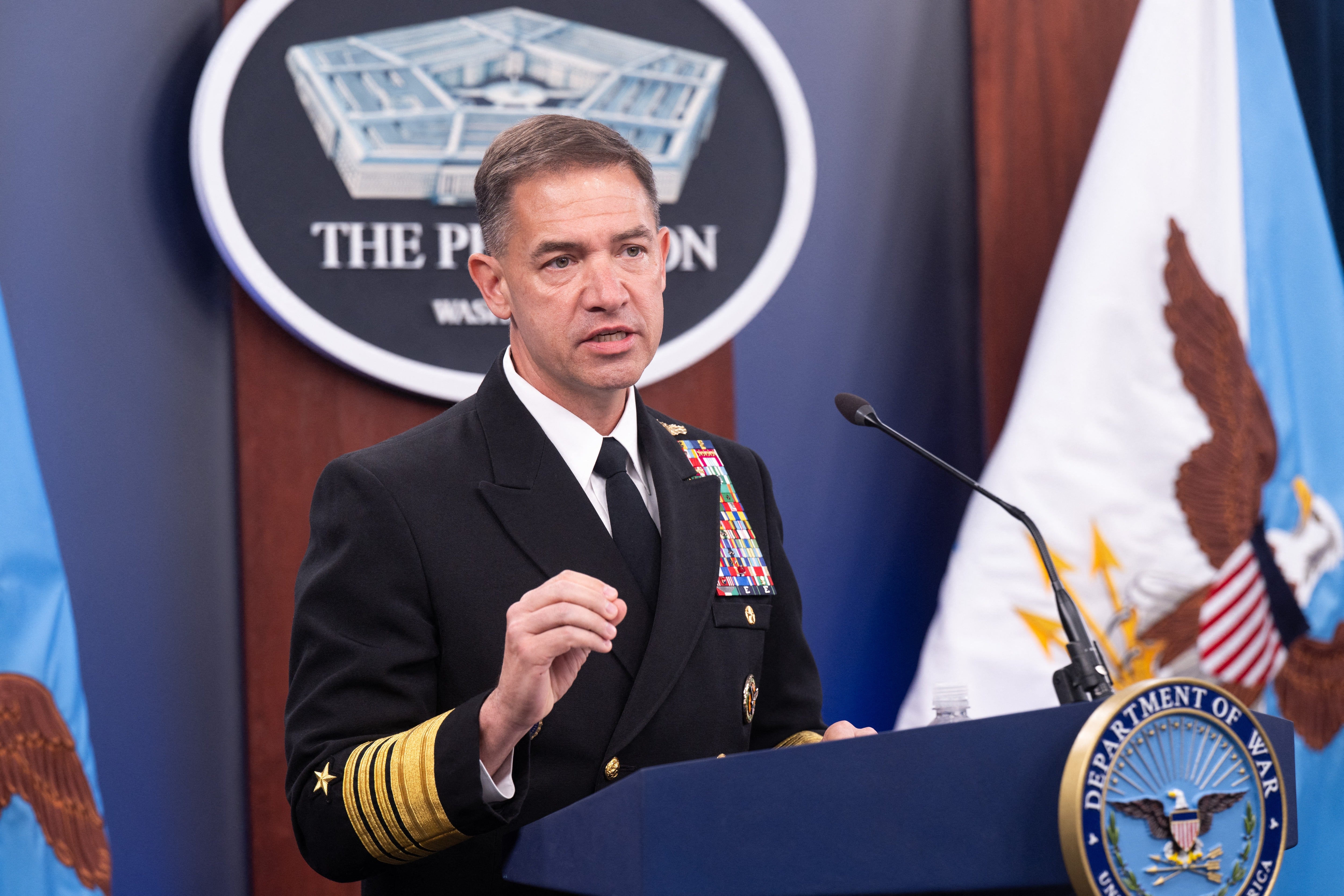 Un portavoz afirma que el Comando Central de EE. UU., dirigido por el almirante Brad Cooper, “cuenta con una larga trayectoria de pensamiento y trabajo innovadores”