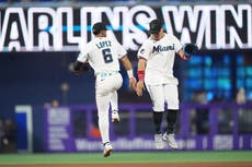 Conine pone a Marlins arriba con jonrón emergente en victoria 8-6 ante Filis