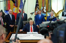 Trump anuncia remodelación de $22.500 millones al Aeropuerto Internacional de Dulles de Washington