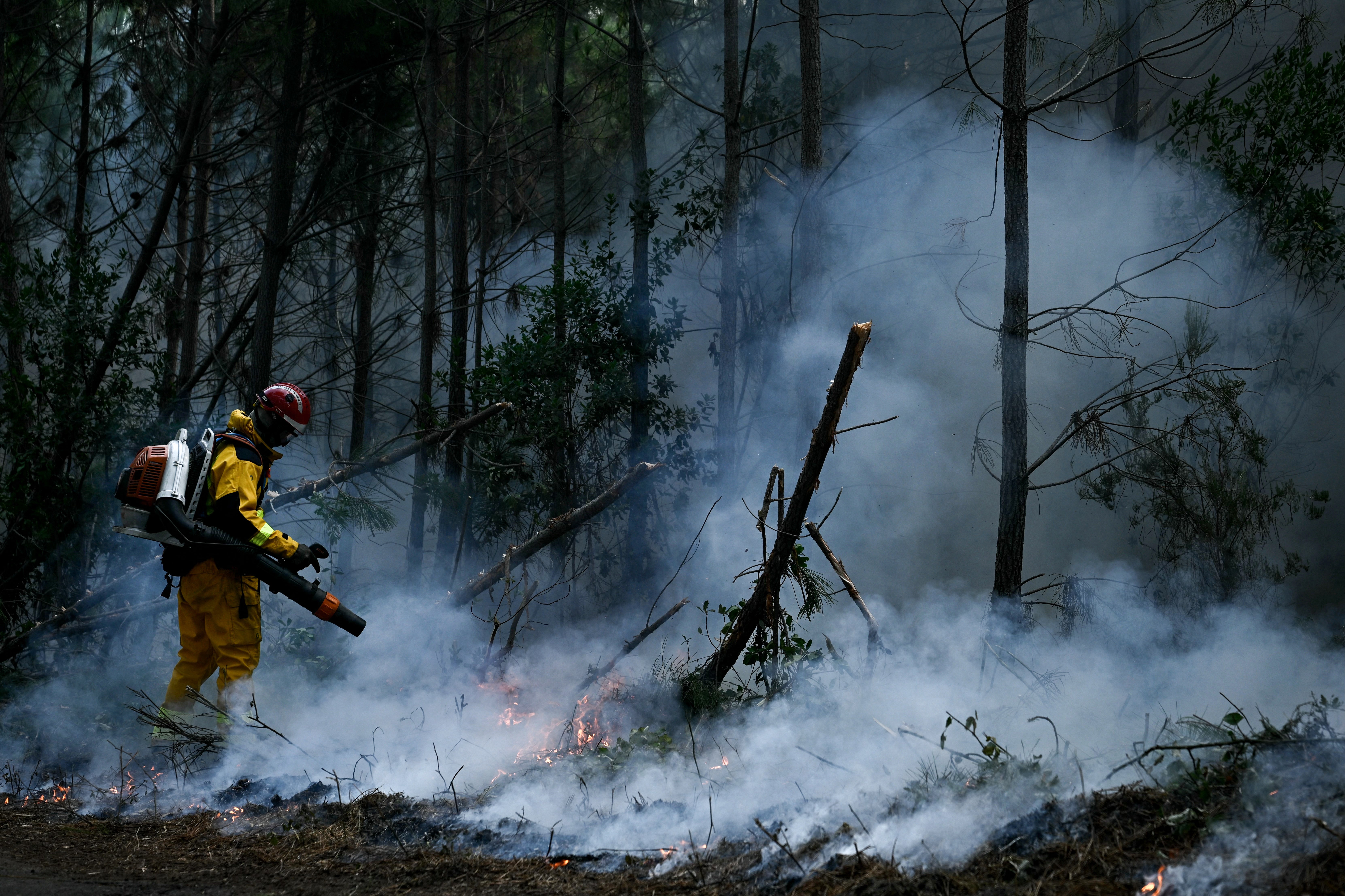 En Francia, un incendio ha arrasado una superficie cuatro veces mayor que la de París