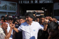 Expresidente Evo Morales dice que nueva orden de arresto en su contra fue una "instrucción" de EEUU