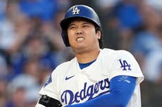 Dodgers dan descanso a Shohei Ohtani por persistente dolor en la rodilla izquierda