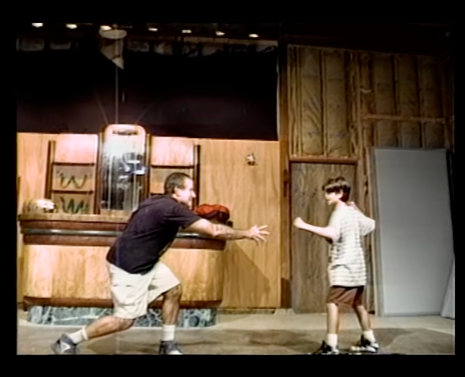 Imágenes inéditas de un ensayo durante el rodaje de ‘Jack’ (1996)