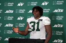 Novato David Bailey ya está teniendo impacto en el campamento con los Jets