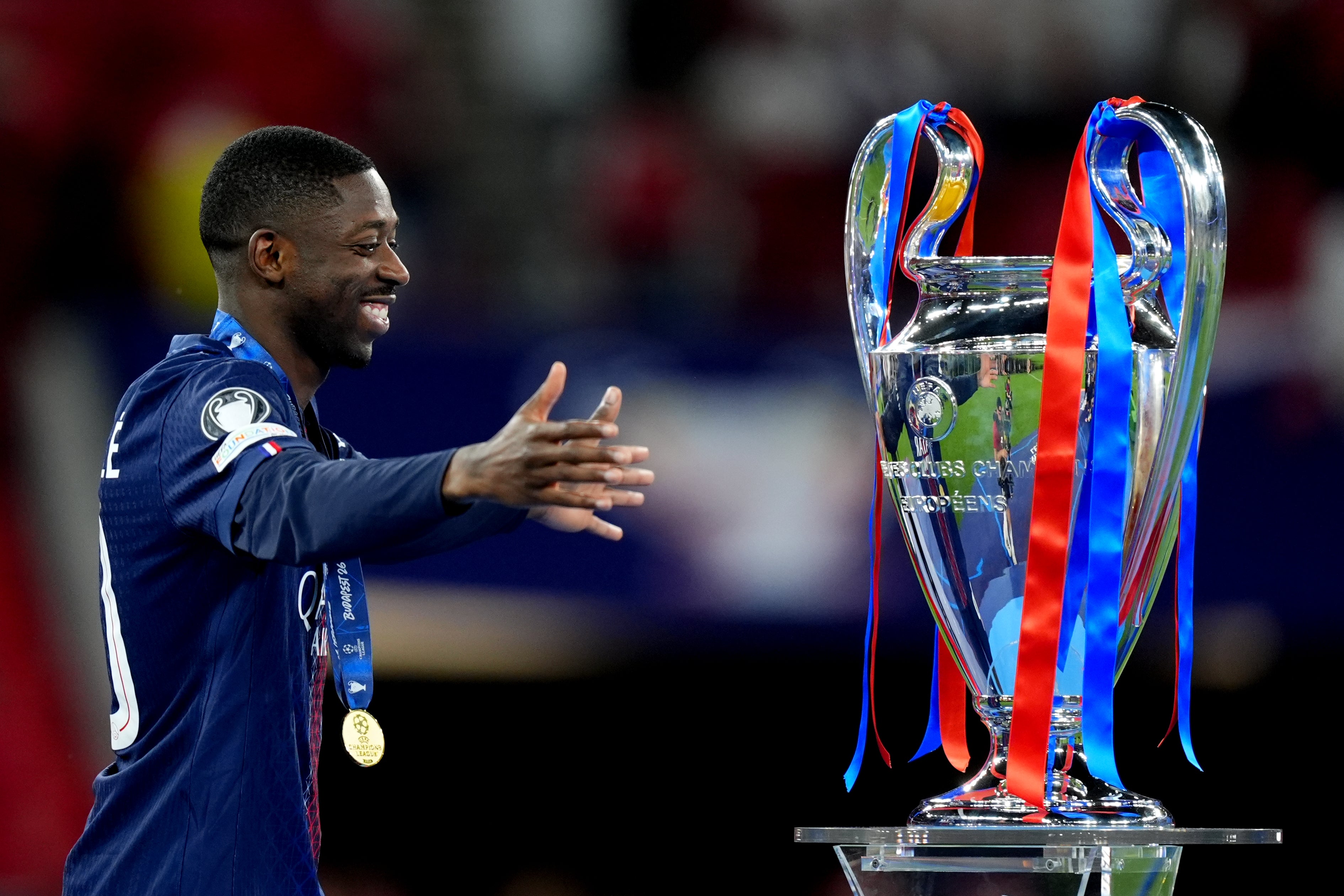 Ousmane Dembélé ganó dos Ligas de Campeones consecutivas con el PSG