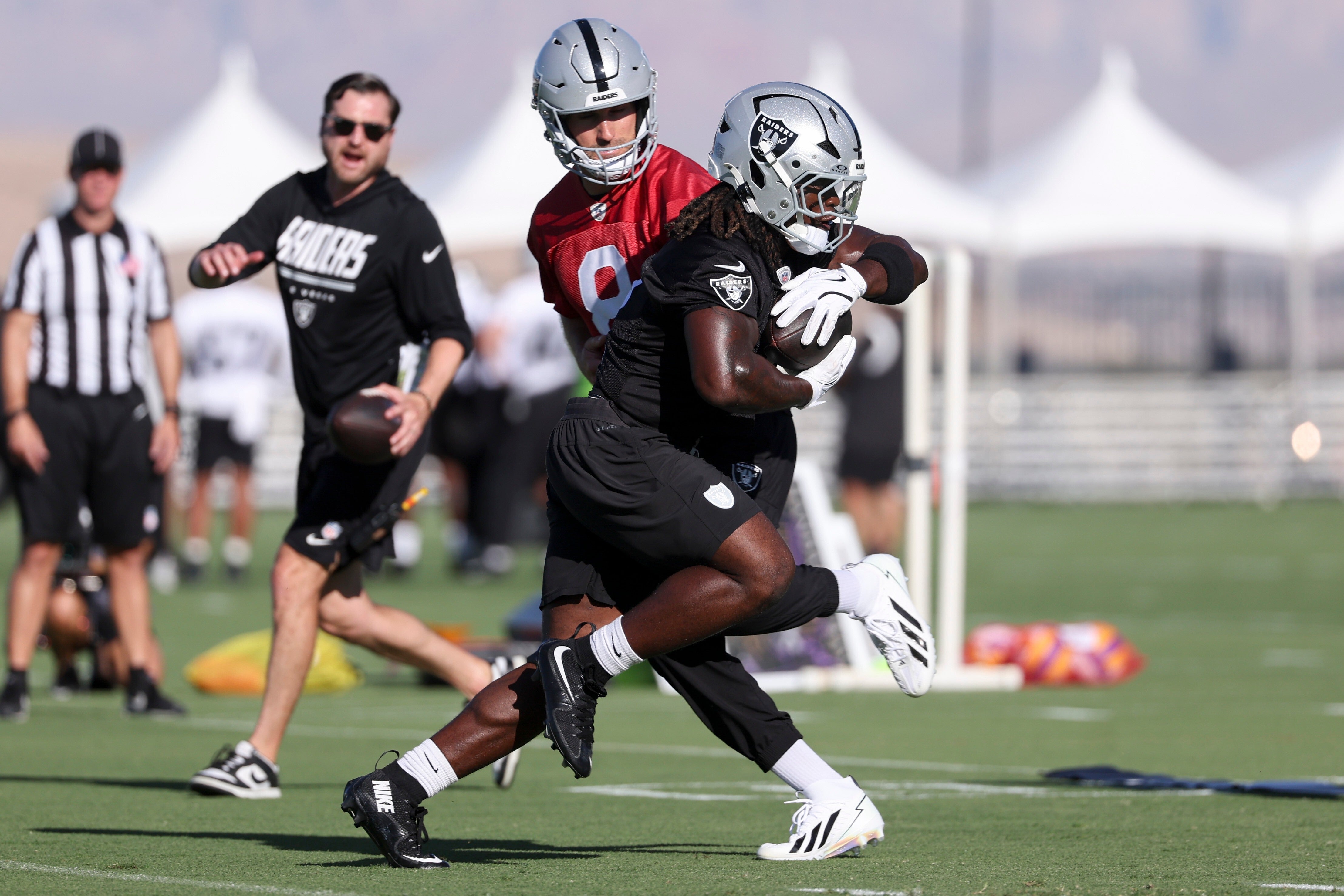 Jeanty espera volver al nivel que lo hizo selección de 1ra ronda de Raiders el año pasado