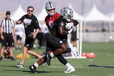 Jeanty espera volver al nivel que lo hizo selección de 1ra ronda de Raiders el año pasado