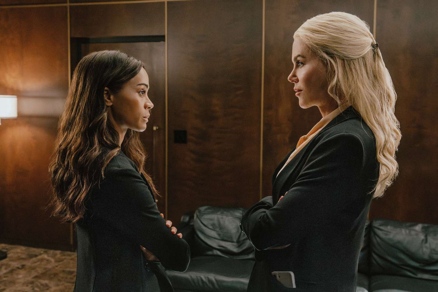 Zoe Saldana y Nicole Kidman coprotagonizan ‘Lioness’