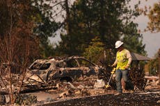 Detenido un sospechoso de incendio provocado por uno de los devastadores fuegos de Spokane
