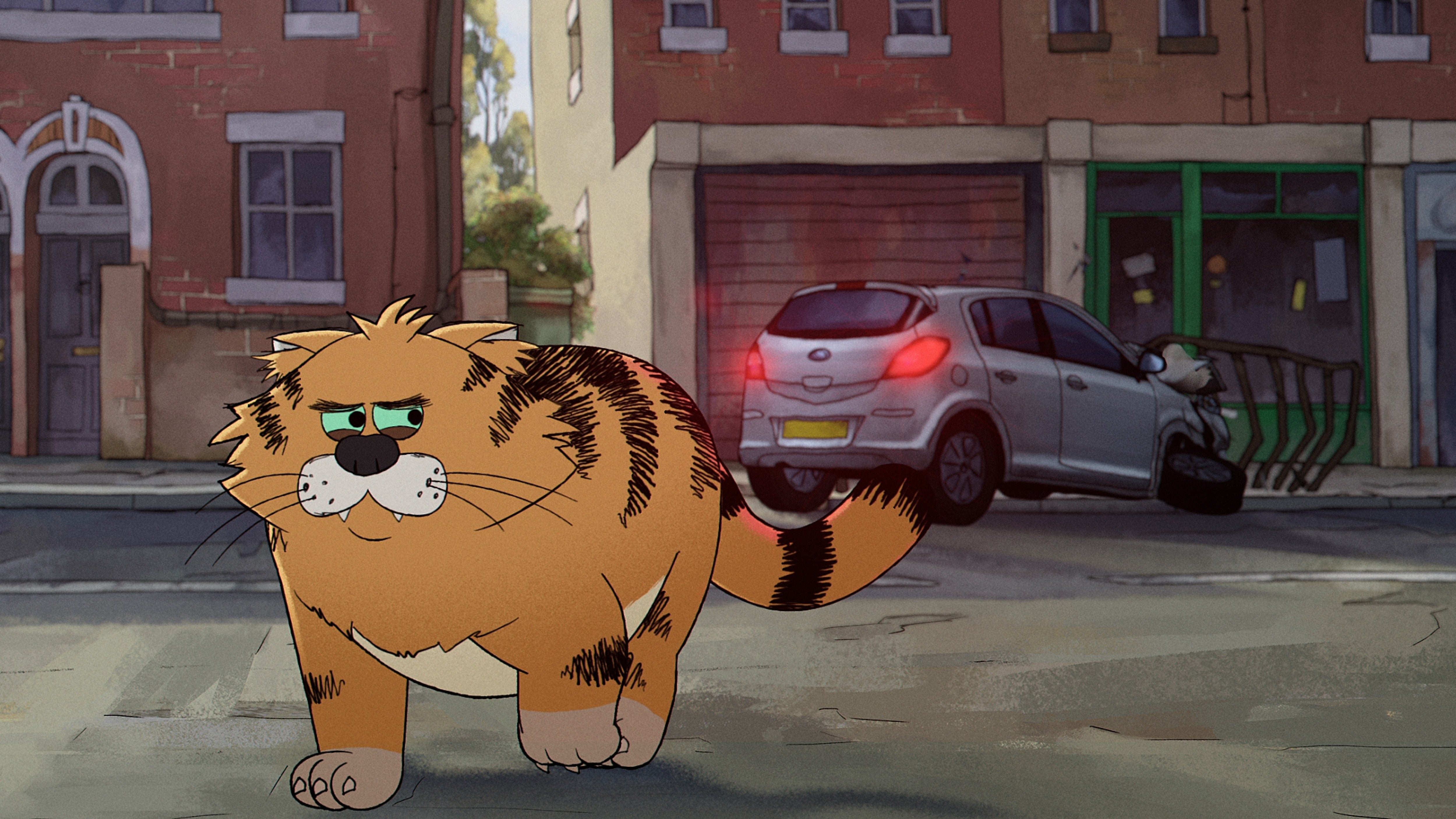 Ricky Gervais da voz a Gus en ‘Gatos callejeros’