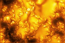 Capturan las fotos más nítidas hasta ahora de la superficie solar