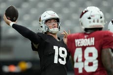Carson Beck chocará contra Kenny Pickett cuando Cardinals-Panthers abran la pretemporada de la NFL