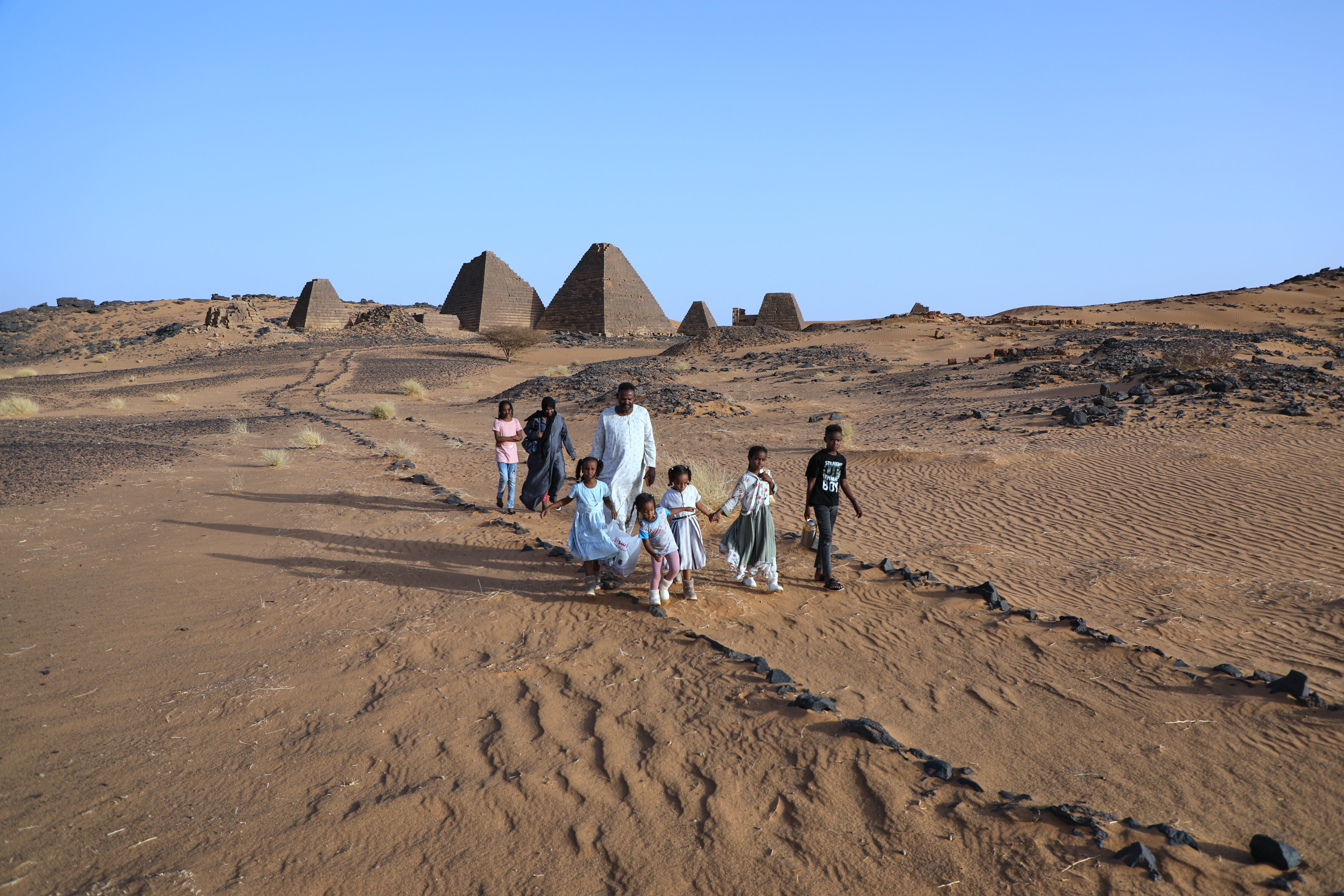 REP-GEN SUDÁN-PIRÁMIDES MEROE-FOTOS