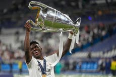 Vinicius Junior y Real Madrid acuerdan ampliar contrato hasta 2032