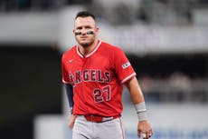 Trout y Schanuel conectan jonrón en triunfo de Angelinos, 4-3 sobre Marlins