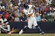 Andrew Vaughn impulsa la carrera de la ventaja en el 8vo inning; Cerveceros superan 4-3 a Mellizos