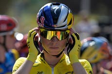 Vollering defiende el maillot amarillo de líder en la etapa final del Tour de Francia femenino