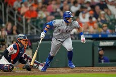 Rangers suben al infielder Jonah Bride y envían al outfielder Alejandro Osuna a ligas menores
