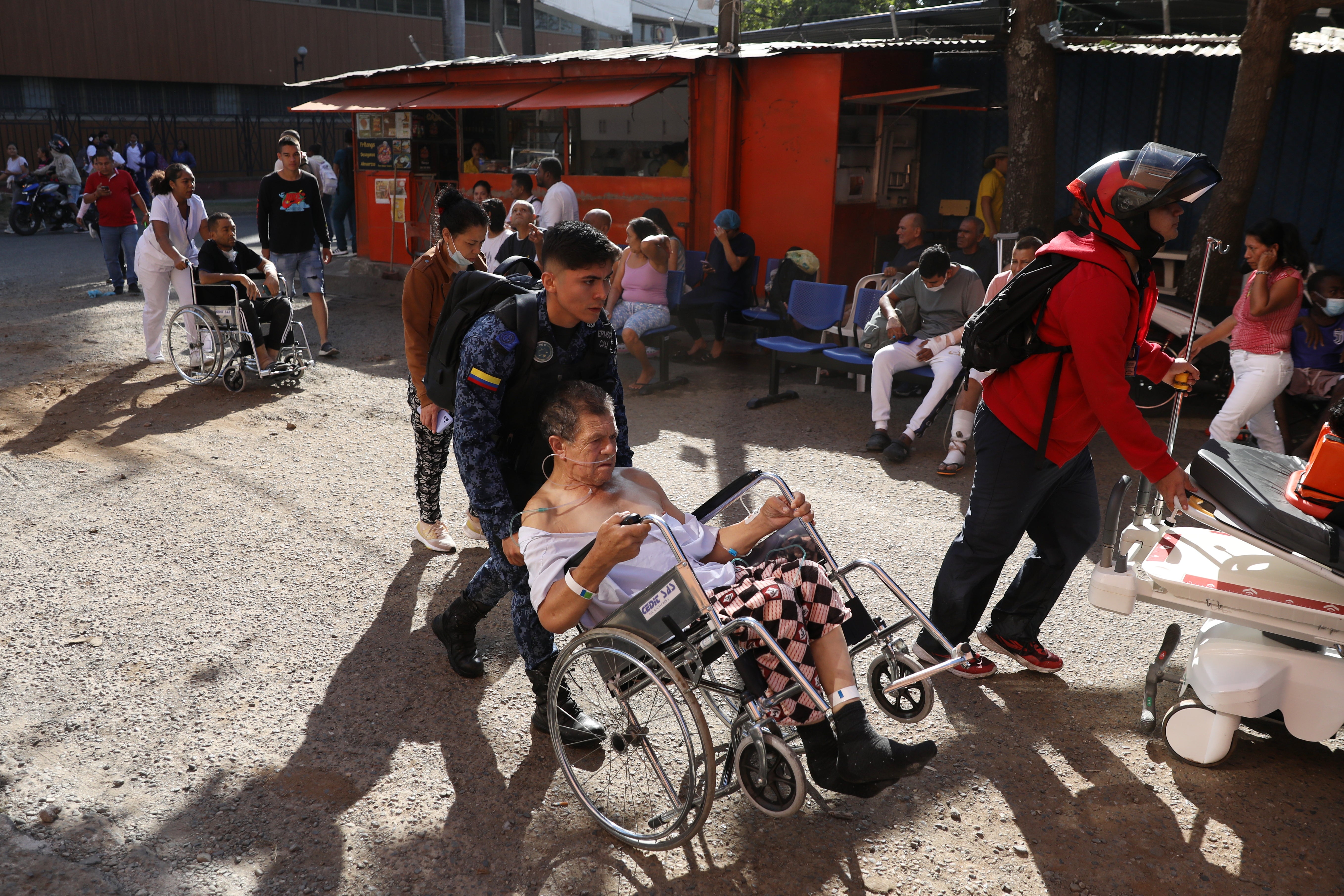 APTOPIX COLOMBIA-SISMO