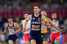 Ingebrigtsen gana oro en 5.000 m en Europeos tras volver de una cirugía