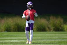 Vikings eligen a Kyler Murray como quarterback titular sobre J.J. McCarthy, dice fuente AP