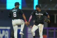 Eury Pérez supera a Paul Skenes y Esteury Ruiz pega jonrón en triunfo de Marlins 2-0 sobre Piratas