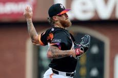 Novatos Bryce Eldridge y Carson Whisenhunt guían a Gigantes a victoria ante Astros, 4-1