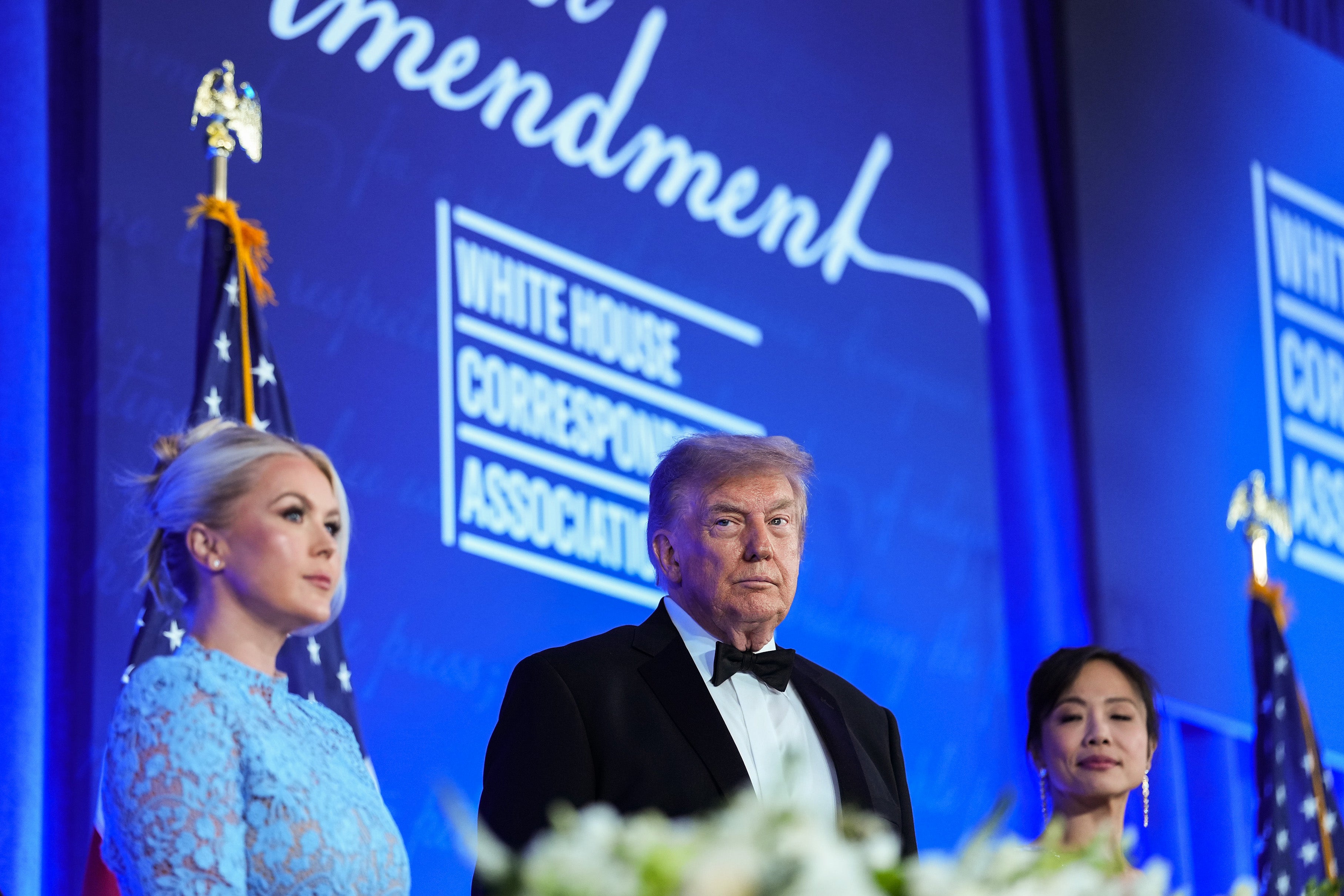 Trump no tiene previsto nombrar de inmediato a un reemplazo para Karoline Leavitt como su principal portavoz