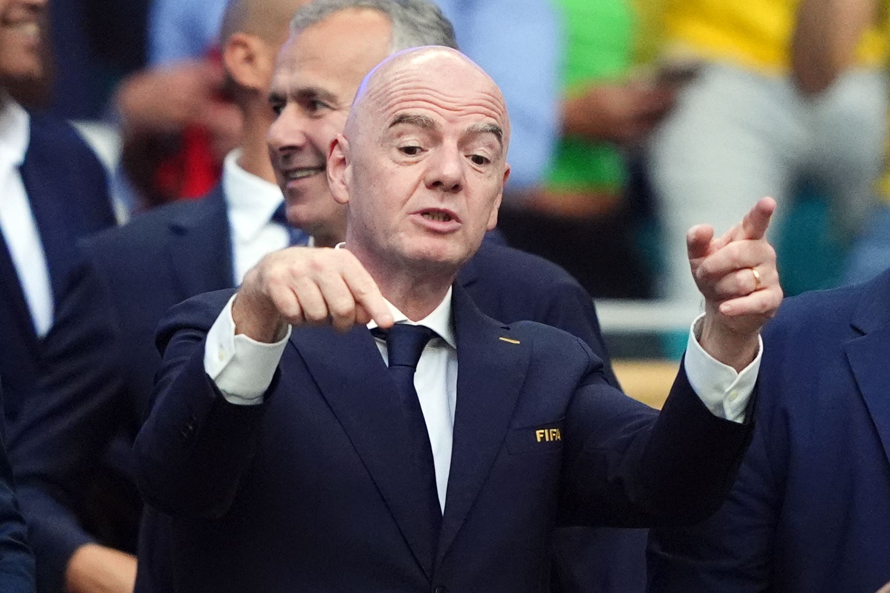 Los aficionados piden que Infantino renuncie de su cargo como presidente de la FIFA