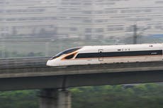 Tren chino alcanza 800 km/h en solo cinco segundos