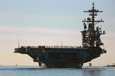 EEUU envía portaaviones a Oriente Medio tras reportes de problemas de salud mental en otro barco