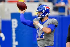 Josh Allen y otros titulares de Bills jugarían en el debut de pretemporada ante Carolina