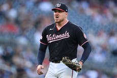 Cade Cavalli lleva un juego sin hit hasta la 7ma entrada y Nacionales aplastan 7-0 a Cachorros