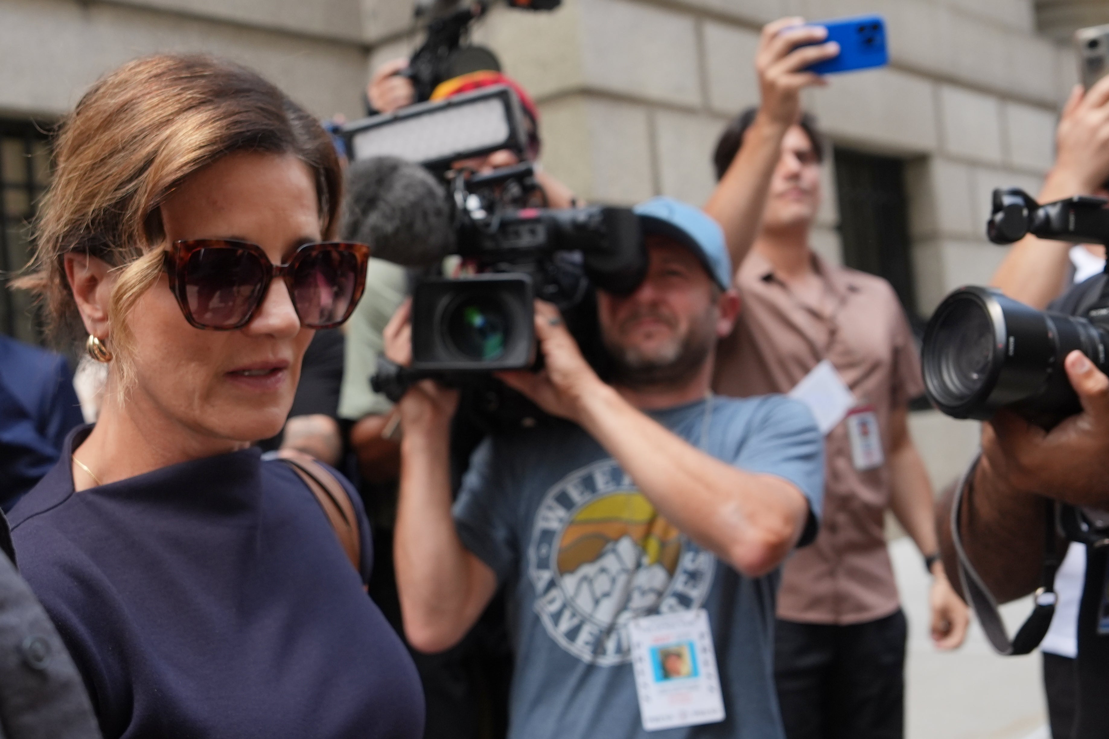 Paulette ‘Pauley’ Thompson, la esposa de Brian Thompson, se encontraba en la sala del tribunal para escuchar la confesión de Mangione