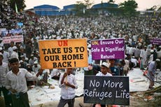 Myanmar dice que verificó a más de 300.000 refugiados rohinya para repatriación en 9 años