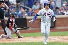Scott lanza hasta la 7ma y ayuda a Mets a vencer a Nacionales para barrida