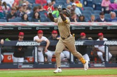 Explosión de poder de Padres, que vencen 5-0 a Guardianes con 4 jonrones