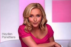 Hayden Panettiere pone de nuevo a Neutrogena bajo la lupa