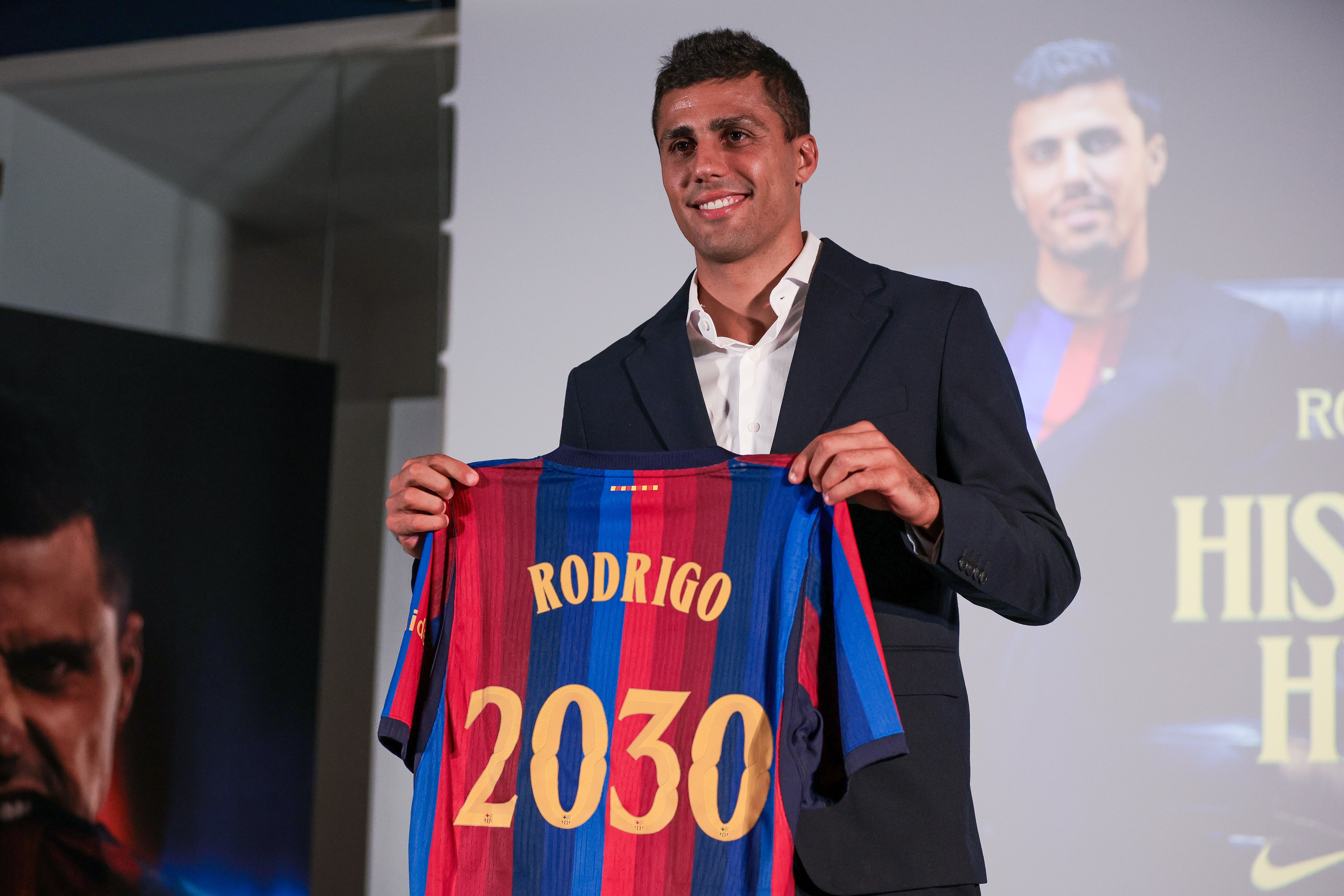 Rodri se incorporó al Barcelona procedente del Manchester City