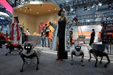 China exhibe sus ambiciones robóticas en conferencia mundial