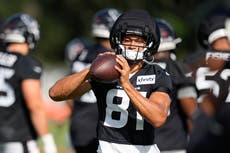 Receptor de Texans Jayden Higgins se pierde la temporada por lesión: AP