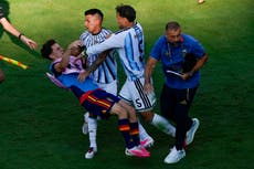 Leandro Paredes, sancionado con 10 partidos por trifulca en final del Mundial
