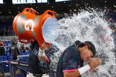 Javier Sanoja conecta sencillo con bases llenas en la 9na y Marlins superan 3-2 a Nacionales