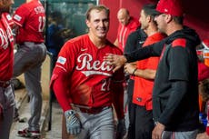 Bleday batea el ciclo; De la Cruz suma también 4 hits y Rojos arrollan 11-5 a Diamondbacks