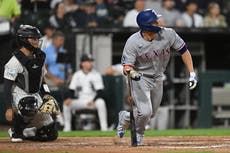 Seager enciende a Texas con 3 hits y 3 impulsadas en una paliza 11-2 a Chicago