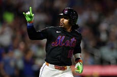 Francisco Lindor guía a renacidos Mets a triunfo 3-2 sobre líderes Cerveceros en 10 innings