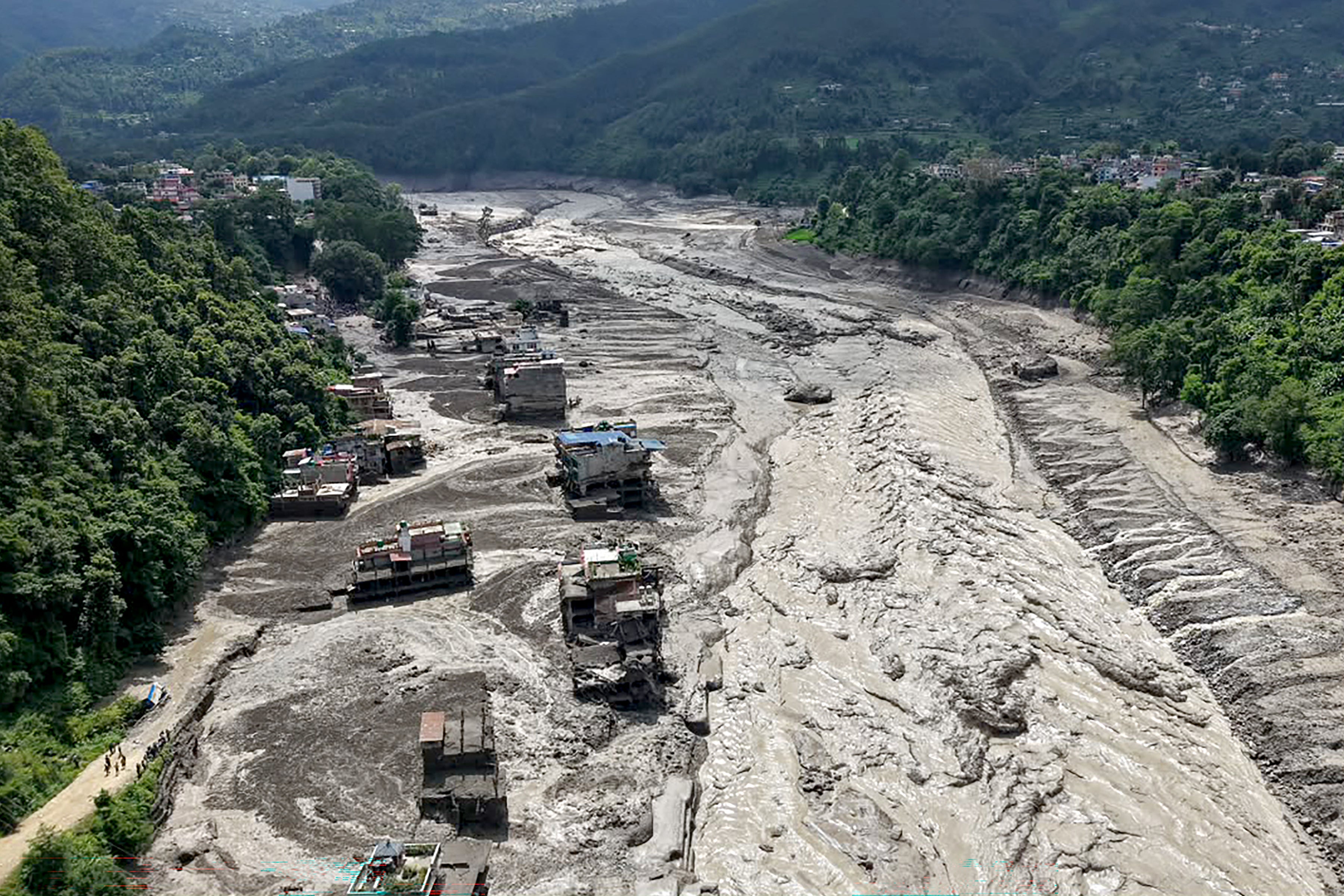 NEPAL - CLIMA - INUNDACIONES