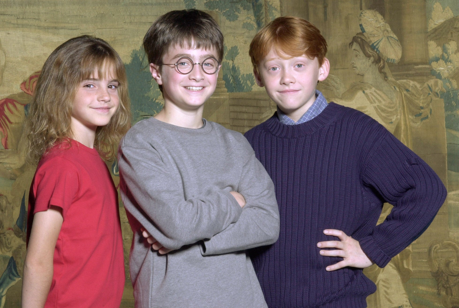 El trío original de ‘Harry Potter’ consiguió sus papeles en el año 2000