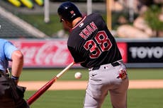 Kwan y Bazzana impulsan a los Guardianes a remontar y vencer 4-3 a los Angelinos